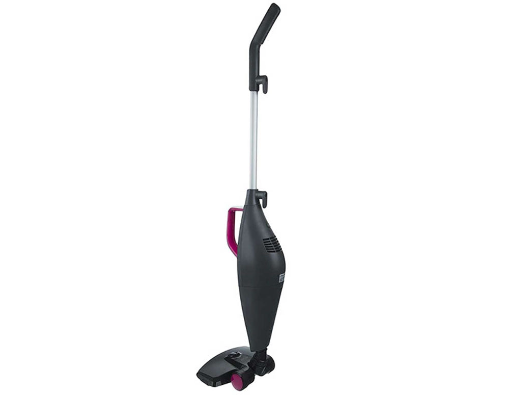 Aspirator vertical și de mână ZEPHYR ZP 1001 TR, 800W, 1,2 l, Clasa A, Recipient, Negru/Roz