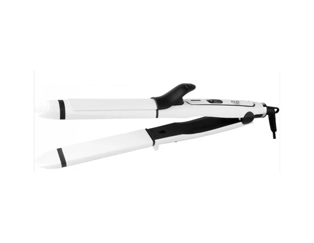 Placă de îndreptat și ondulat părul, Adler AD-2104, 2 în 1, ceramică