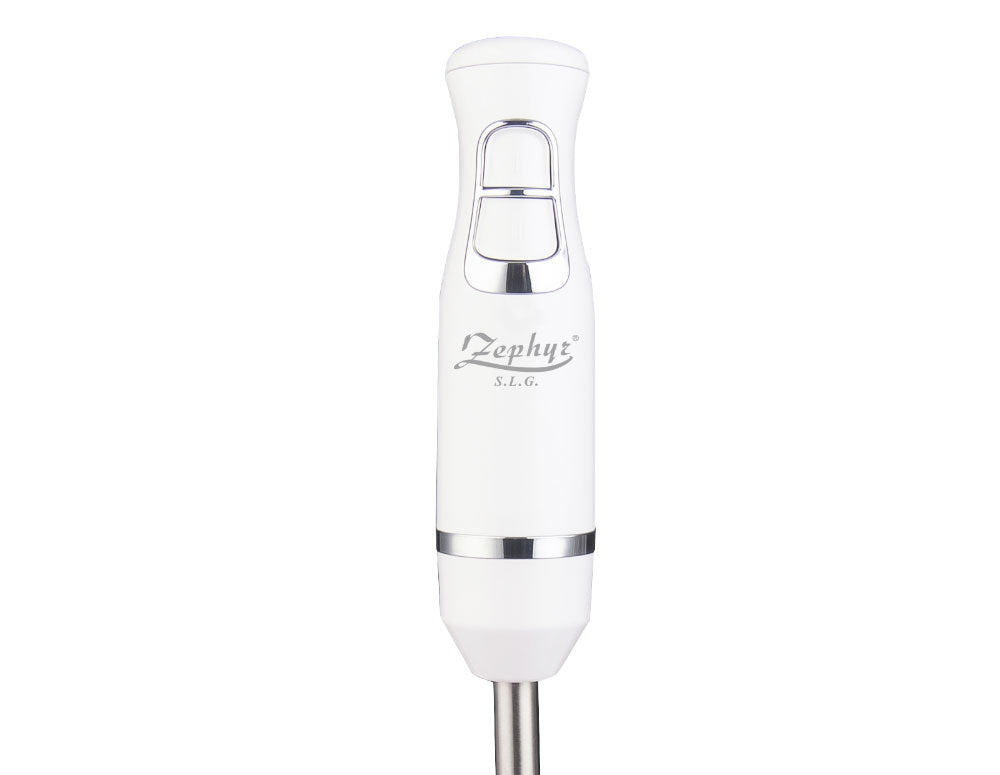 Blender, tocator și mixer 3 în 1 ZEPHYR ZP 1112 XSC, 800 W, 2 viteze, cană de 700 ml, alb