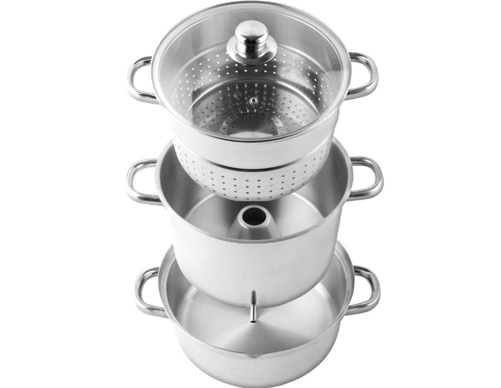 Storcător de fructe SAPIR SP 1260 A26, 8 litri, Carte de rețete, Oțel inoxidabil