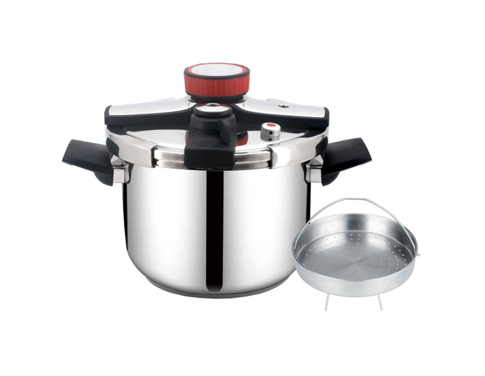 Oală sub presiune ZEPHYR ZP 1311 G7S, 7 litri, 22x20 cm, Oală de gătit la abur, Inducție, Oțel inoxidabil