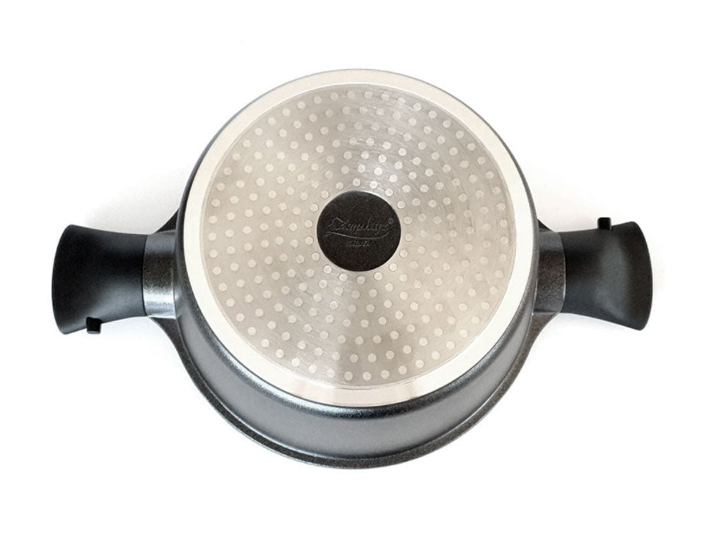 Oală cu mânere detașabile ZEPHYR ZP 4318, acoperire cu marmură, inducție