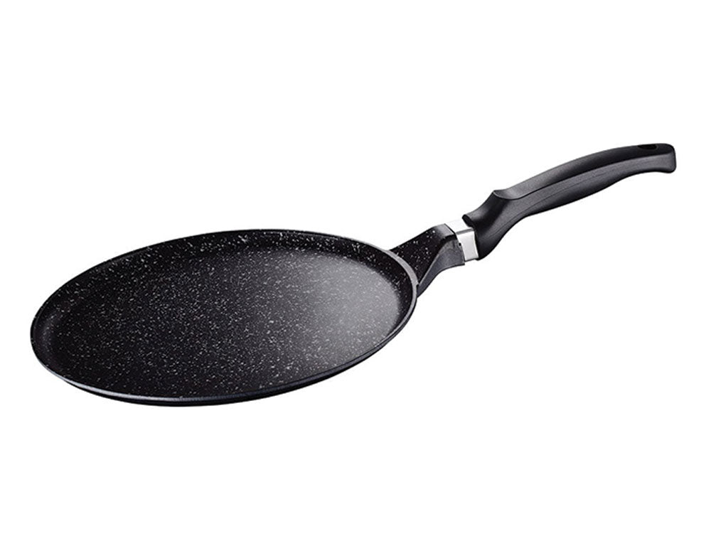 Tigaie pentru clătite PETERHOF PH 15834-32, 32 cm, acoperire cu granit, inducție, negru