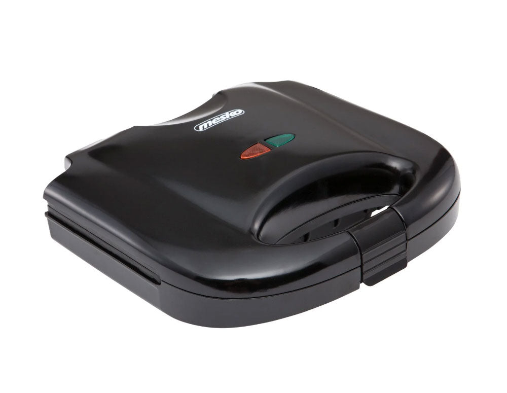 Prăjitor de sandvișuri MESKO MS 3032, 850W, Pentru 2 felii, Farfurii triunghiulare, Negru