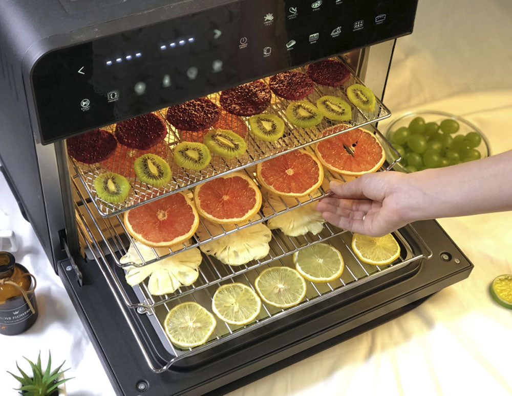 Cuptor cu aer cald multifuncțional ZEPHYR ZP 1441 V Deluxe ZEPHYR, 25 litri, 1800W, 12 funcții, Temporizator, Negru