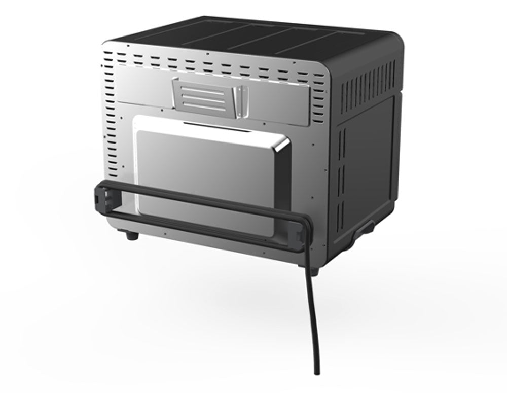 Cuptor cu aer cald multifuncțional ZEPHYR ZP 1441 V Deluxe ZEPHYR, 25 litri, 1800W, 12 funcții, Temporizator, Negru