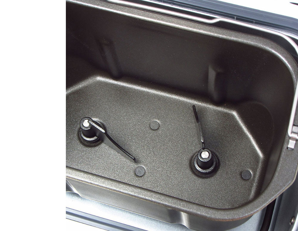 Mașină de făcut pâine cu două mixere ZEPHYR ZP 1446 A, 850W, 1250 g, 12 programe, Cronometru, Carte de rețete, Alb