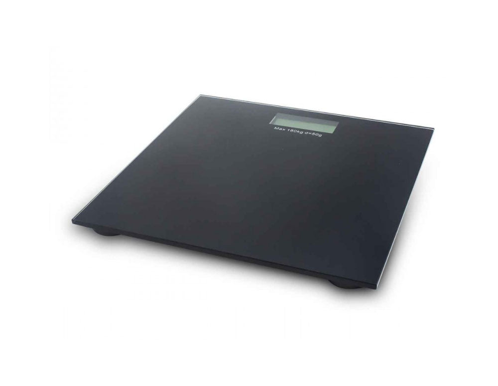 Cântar digital SAPIR SP 1650 Q, 180 kg, ecran LCD, sticlă, negru