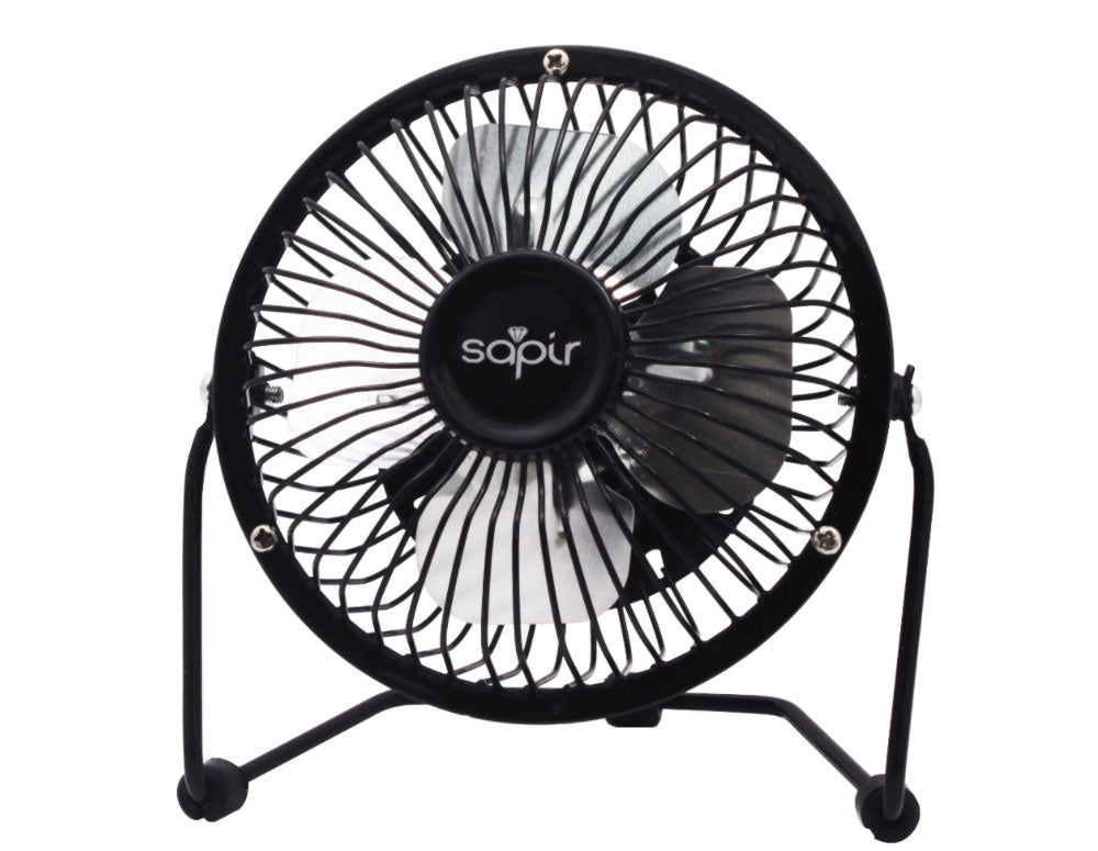 Ventilator USB SAPIR SP 1760 USB4, 2.5W, 5V, Lame 10 cm, Negru