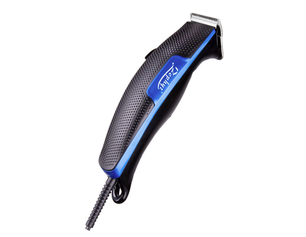 Mașină de tuns ZEPHYR ZP 1810 AG, 4 accesorii, negru/albastru