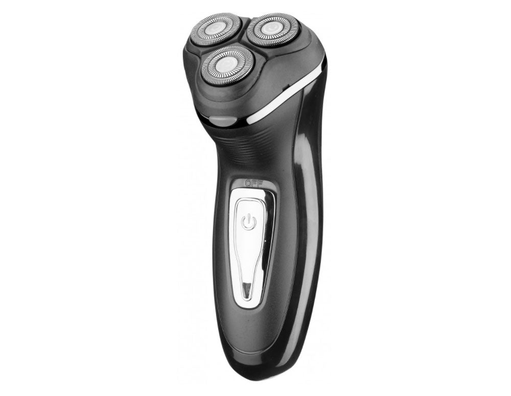 Aparat de ras fără fir SAPIR SP 1814 F, 3 capete rotative, Trimmer pop-up, Negru