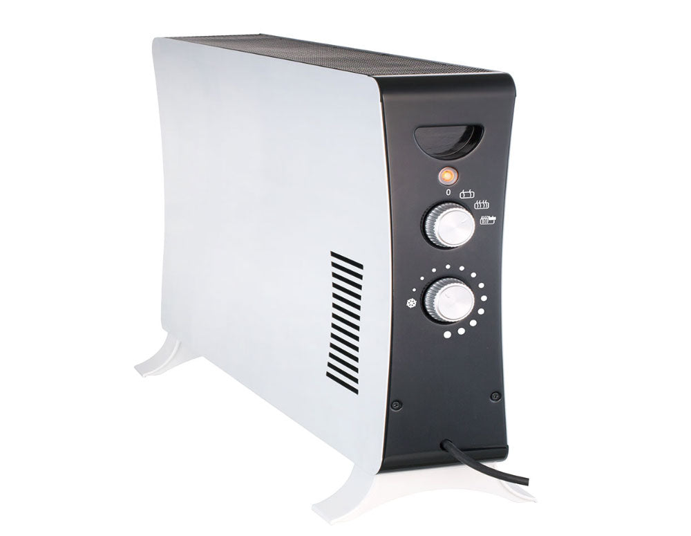 Ventiloconvector ZEPHYR ZP 1974 FT, 2000W, Ventilator turbo, Termostat, Alb