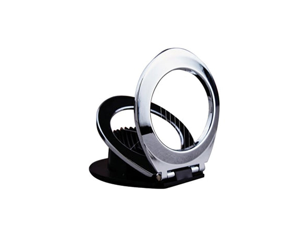 Feliator dublu pentru ouă KINGHOFF KH 1165, 12x9,5 cm, Negru/argintiu