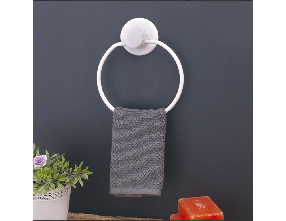 Suport prosoape TEKNO TEL DM-235W cu ventuză