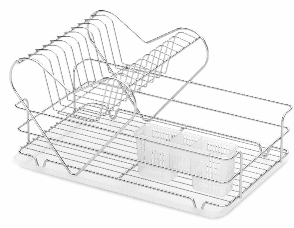 USCĂTOR DE VASE TEKNO TEL KB-011, cromat, tavă transparentă