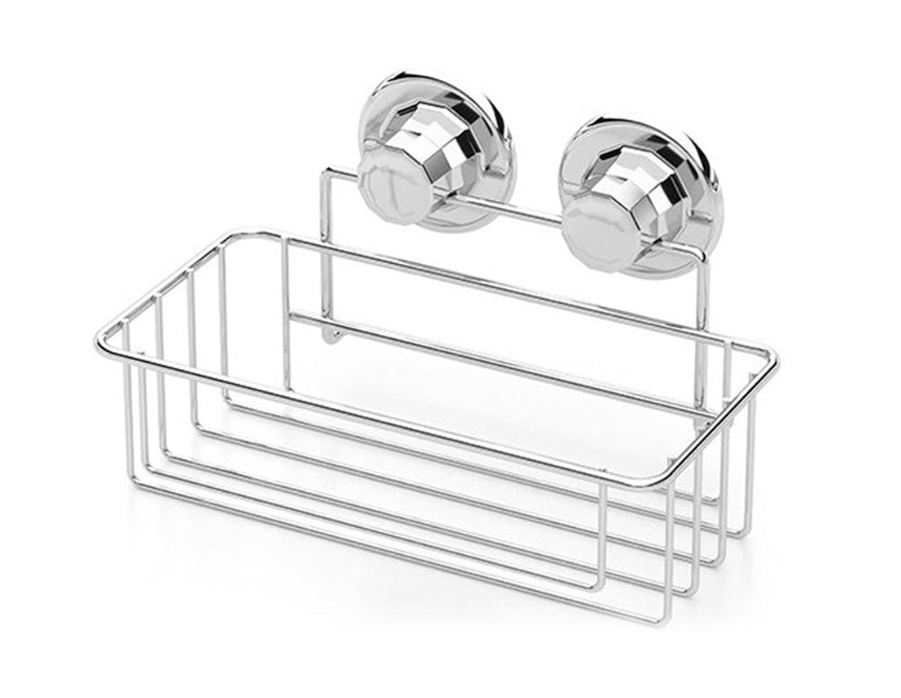 Raft de baie cu un singur nivel TEKNO TEL TR DM 254, 25x15x15 cm, Aspirator, Argintiu