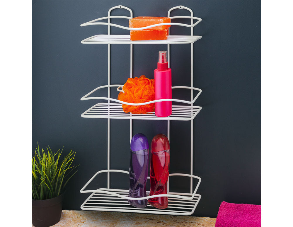 SUPORT BAIE TEKNO TEL BK-013W 3 niveluri alb