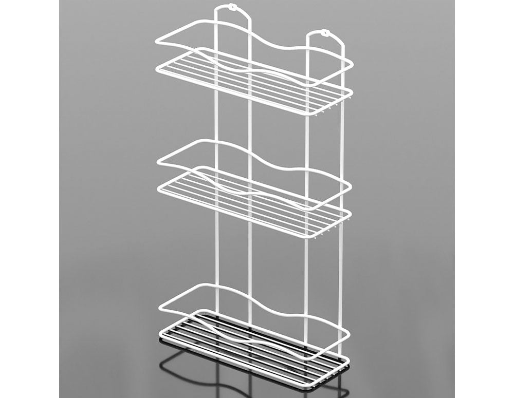 SUPORT BAIE TEKNO TEL BK-013W 3 niveluri alb