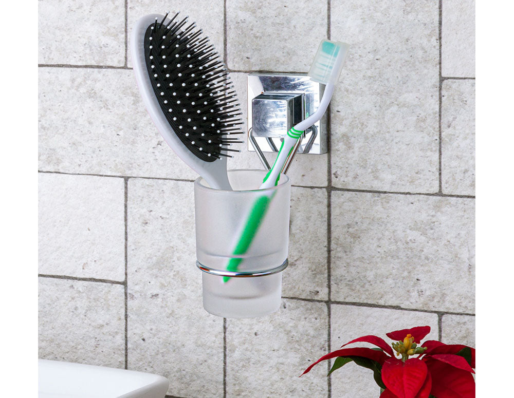 SUPORT PENTRU PAHARE TEKNO TEL EF-274, sticlă/adeziv față-verso