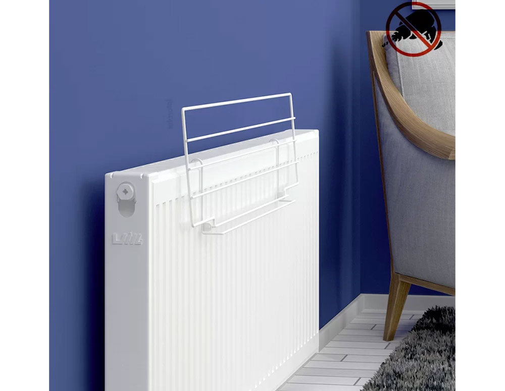 ACCESORIU DE USCAT HAINE TEKNO TEL EG-201, PENTRU CALORIFER, alb