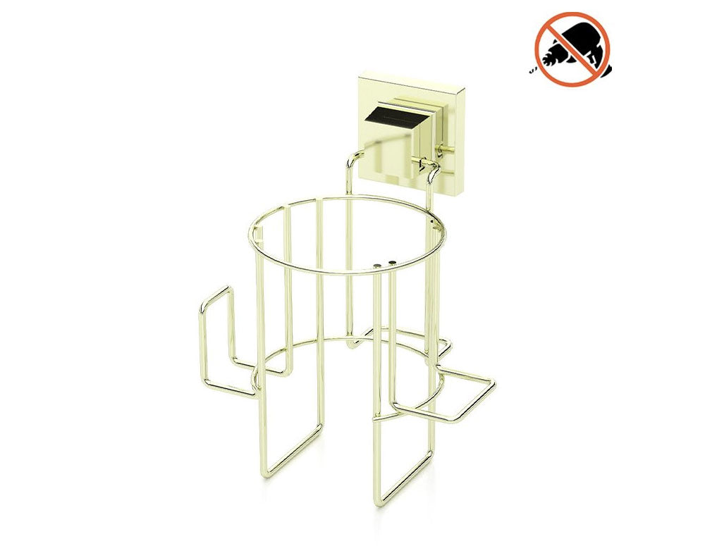 Suport uscător de păr TEKNO-TEL TK EF-262G auriu