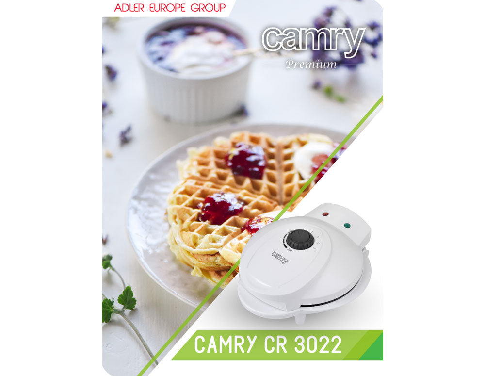 Aparat de gofre Camry CR 3022 1000w