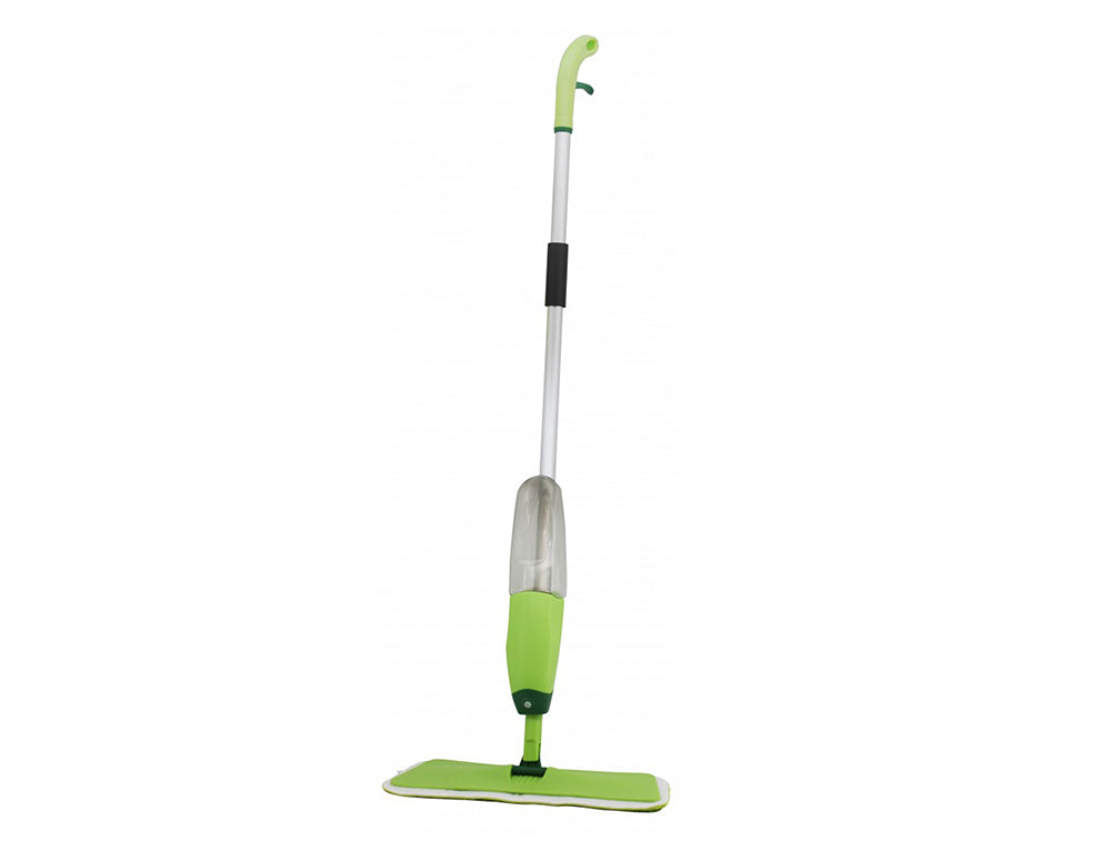 Mop pulverizat cu rezervor SAPIR SP 1120 SMA, Lavetă din microfibră, 600 ml, 130 cm, Verde