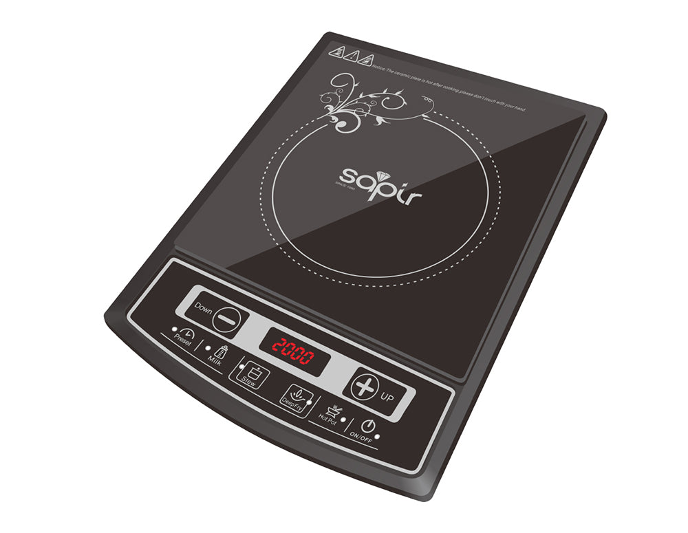 Plită electrică și cu inducție SAPIR SP 1445 - model universal cu certificat GS