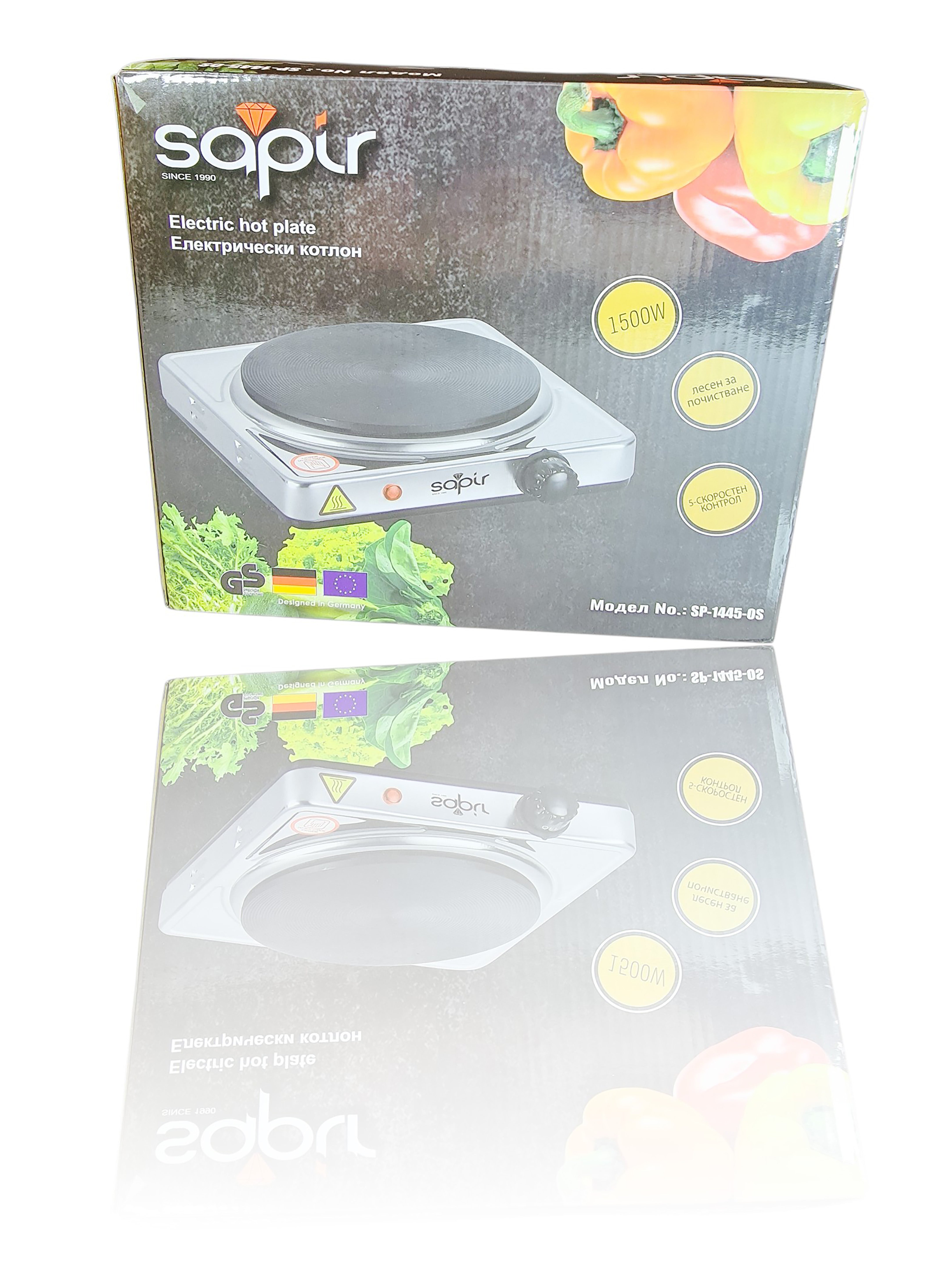 Plită electrică și cu inducție SAPIR SP 1445 - model universal cu certificat GS
