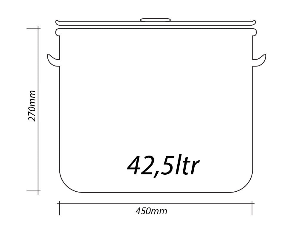 Cazan cu capac SAPIR SP 1211