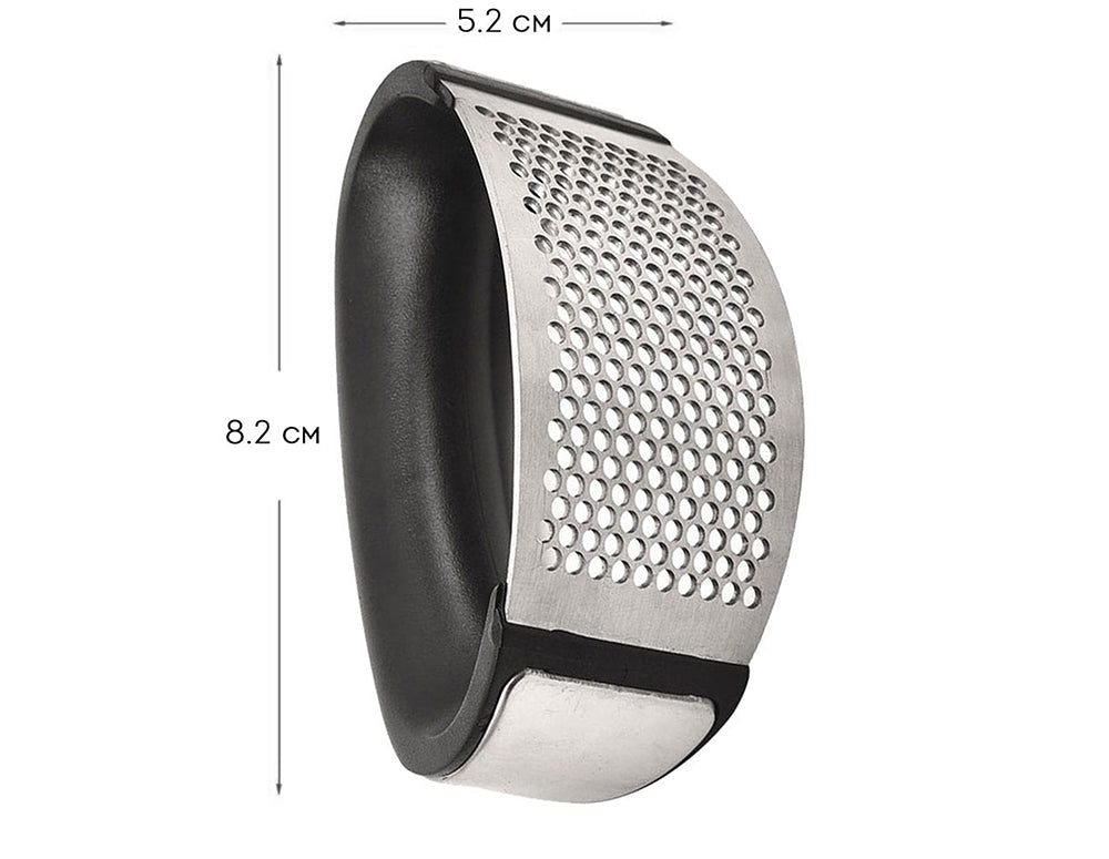 Presă de usturoi ZEPHYR ZP 1502 B, oțel, ustensilă de bucătărie manuală