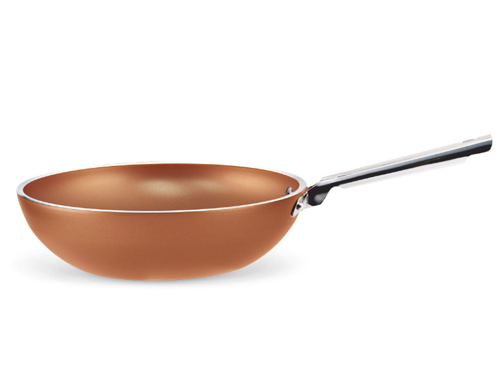 Tigaie wok PS PEN 6707, aluminiu, 28 cm