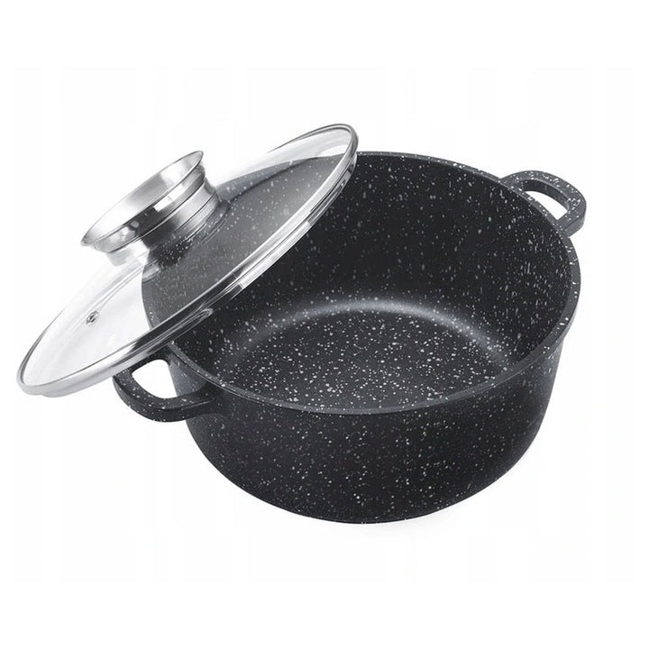 Oală ZL 7004 16 cm / 1,3 l, strat antiaderent din marmură