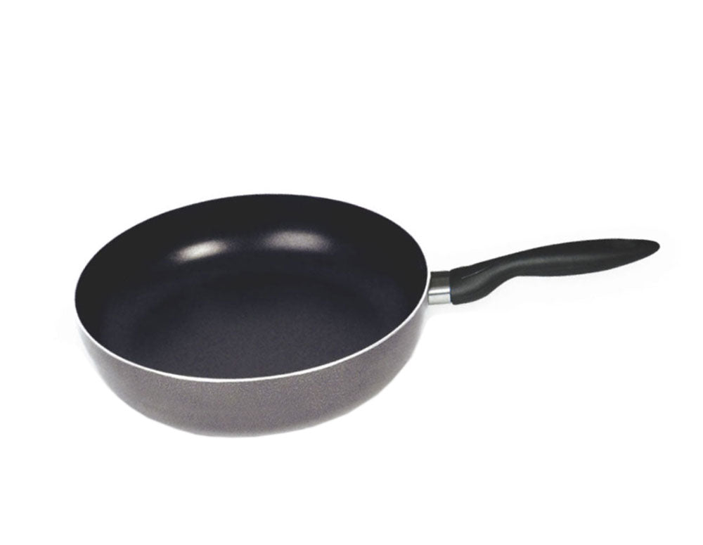 Tigaie adâncă SAPIR SP 1319 A24D, 24x6,5 cm, Înveliș antiaderent, Negru