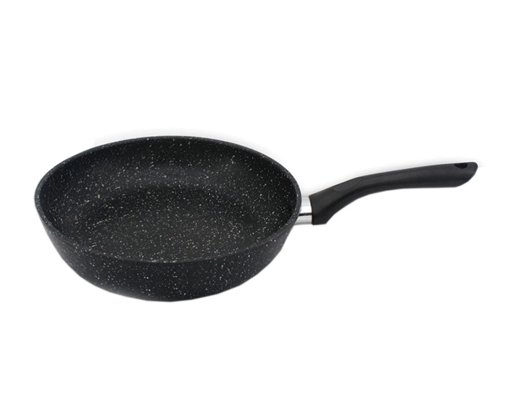 Tigaie adâncă SAPIR SP 1320 VM26, 26x7 cm, acoperire cu marmură, inducție, neagră