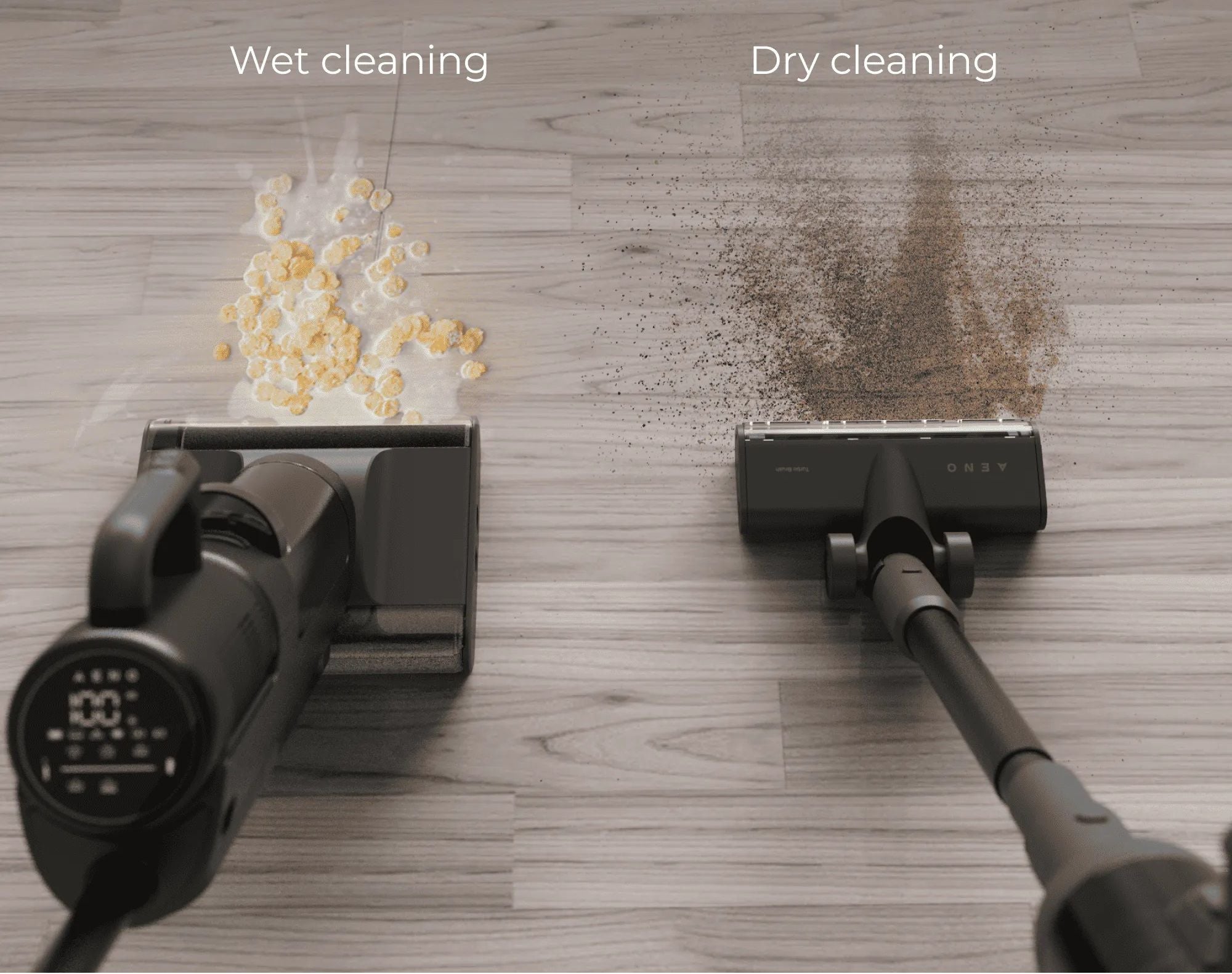 Aspirator vertical AENO - Transformer Cleaner ATC0001, negru