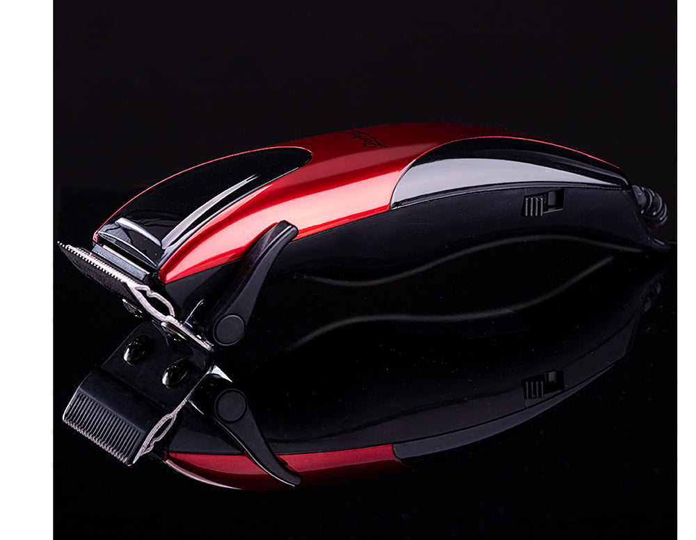 Mașină de tuns ZEPHYR ZP 1810 AM, 4 accesorii, Accesorii, Negru/roșu