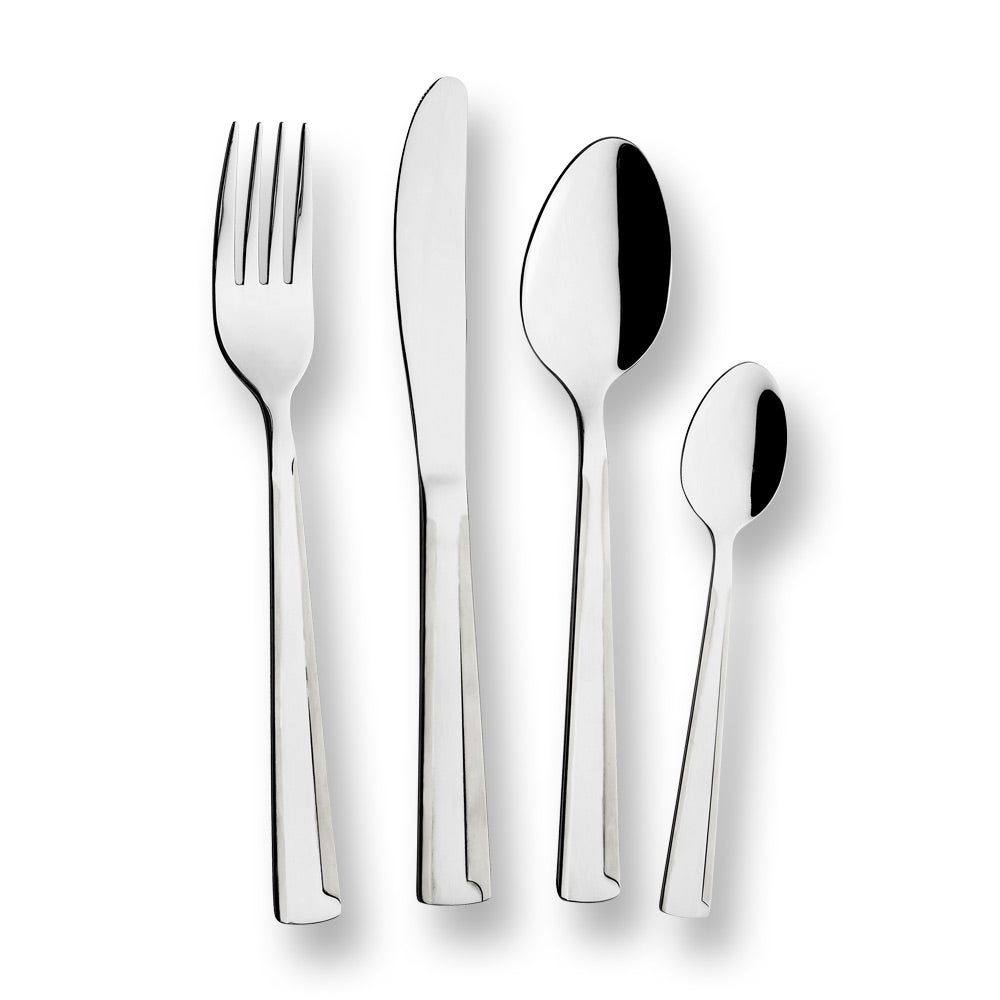 Set de tacâmuri ZEPHYR ZP 1512 AE SM, 24 piese, oțel inoxidabil, argintiu