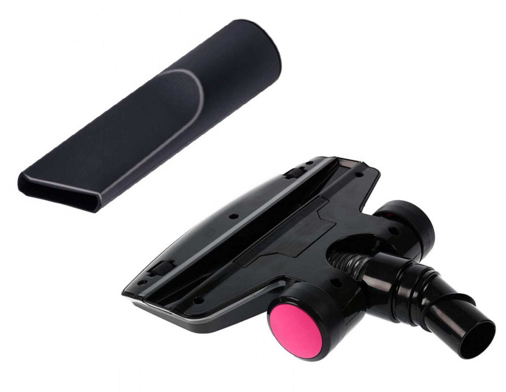 Aspirator vertical și de mână ZEPHYR ZP 1001 TR, 800W, 1,2 l, Clasa A, Recipient, Negru/Roz 