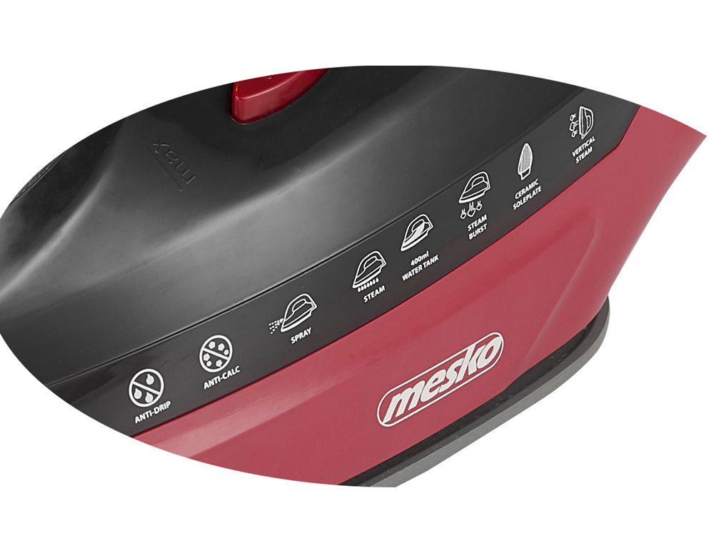 Fier de călcat electric MESKO MS-5031, 3000W, placă ceramică 
