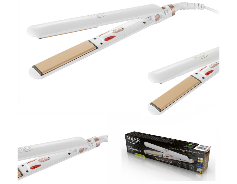 PENTRU ÎNTINDERE PĂR ADLER AD-2317, cu infraroșu, cu plăci ceramice 