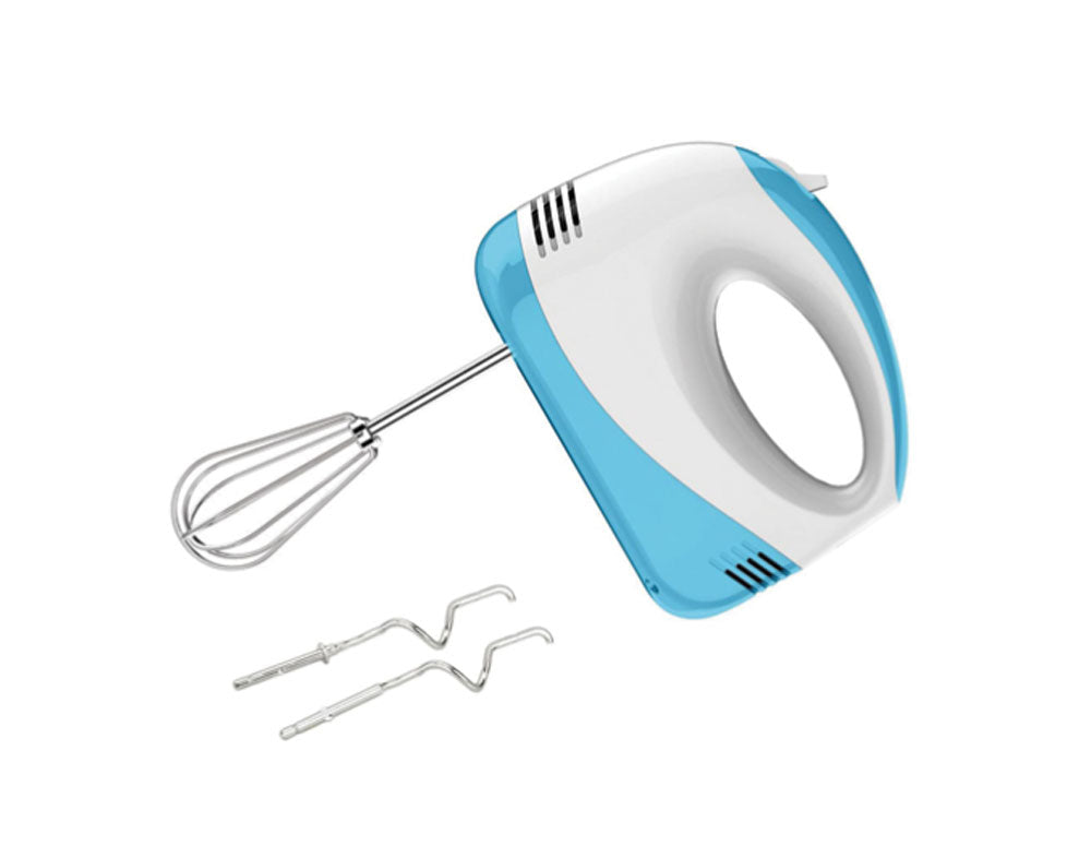 Mixer de mână SAPIR SP 1110 AB, 150W, 5 viteze, 4 palete, alb/albastru 