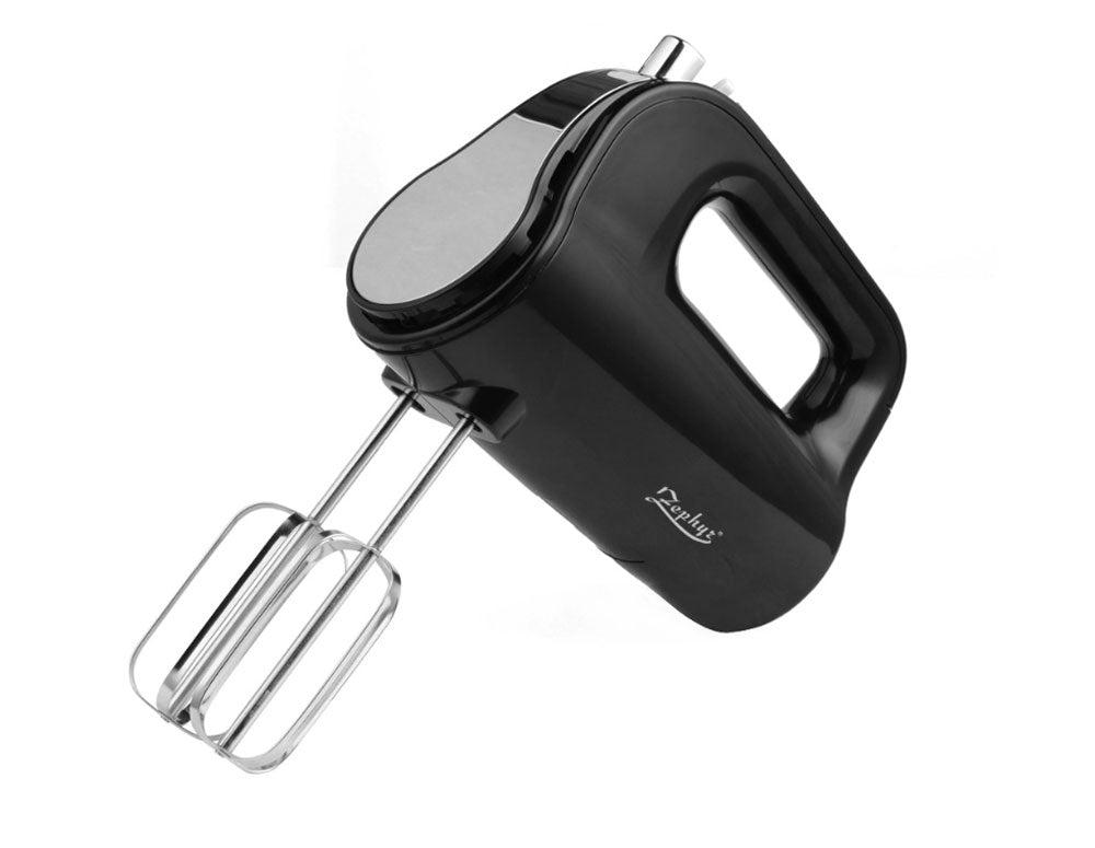 Mixer de mână ZEPHYR ZP 1110 ZV, 350W, 5 viteze + funcție turbo, 4 palete, Negru 