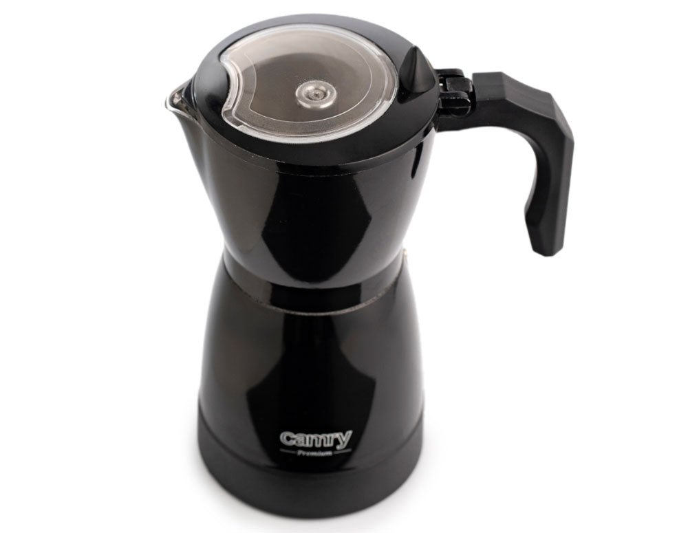 Cafetieră electrică cubaneză Camry CR 4415B, 480 W, 300 ml, 6 ore, Oprire automată, Negru 