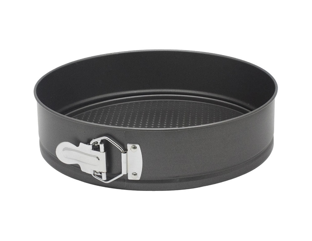 Tavă de tort cu fund plat ESPERANSA ES 1223 HS28, 28 cm, strat antiaderent, gri