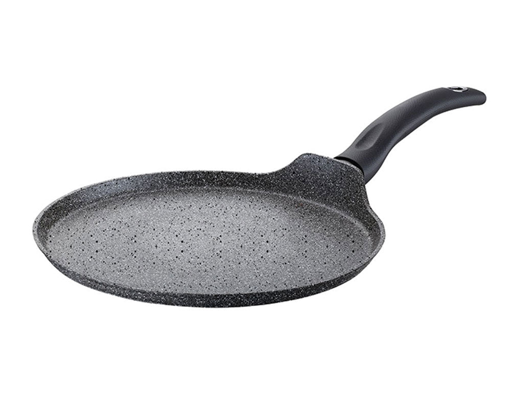 Tigaie pentru clătite PETERHOF PH 25361-32, 32 cm, acoperire cu granit, inducție, neagră 