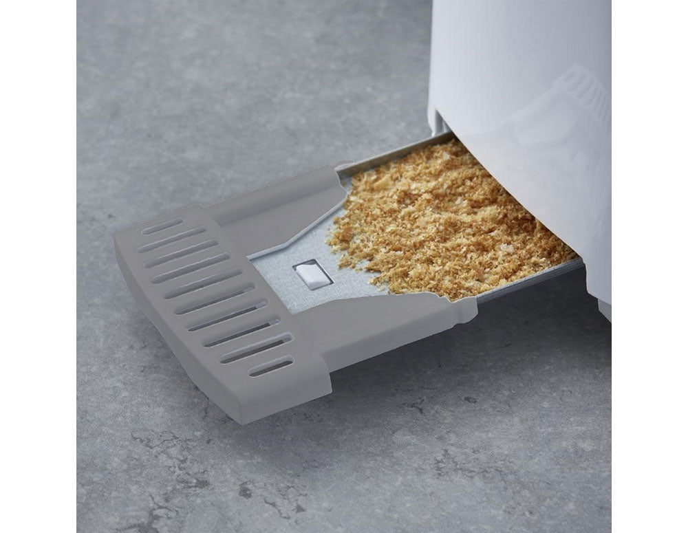 Prăjitor de pâine ZEPHYR ZP 1440 W, 700 W, Pentru 2 felii, 7 niveluri de rumenire, Alb 