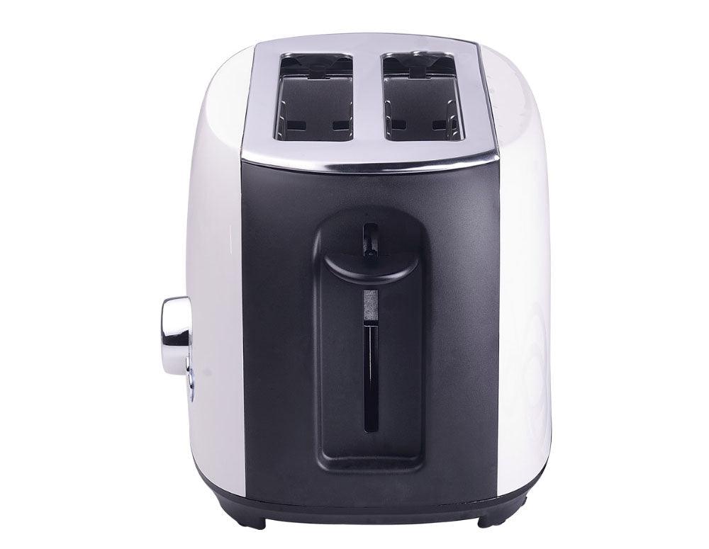 Prăjitor de pâine ZEPHYR ZP 1440 X, 800W, Pentru 2 felii, 7 niveluri de rumenire, Alb/negru 