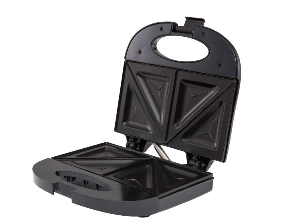 Prăjitor de sandvișuri MESKO MS 3032, 850W, Pentru 2 felii, Farfurii triunghiulare, Negru 