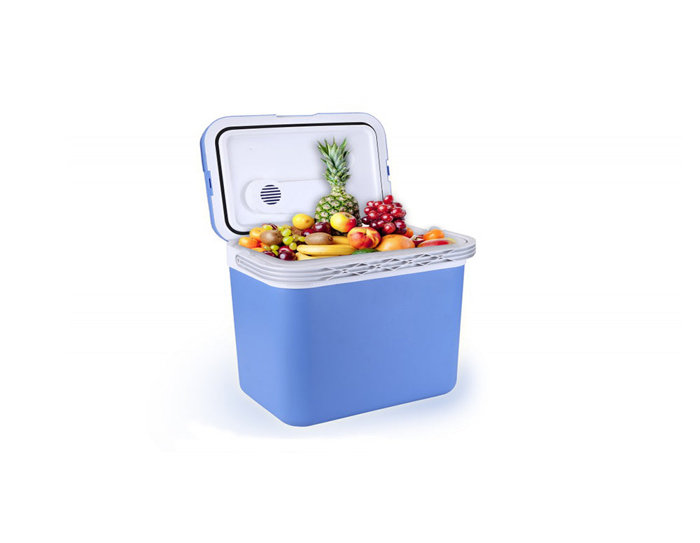 Geantă frigorifică ZEPHYR ZP 1448 A32, 32 litri, 12V DC, Răcire și încălzire, Alimentare dublă, Albastră 